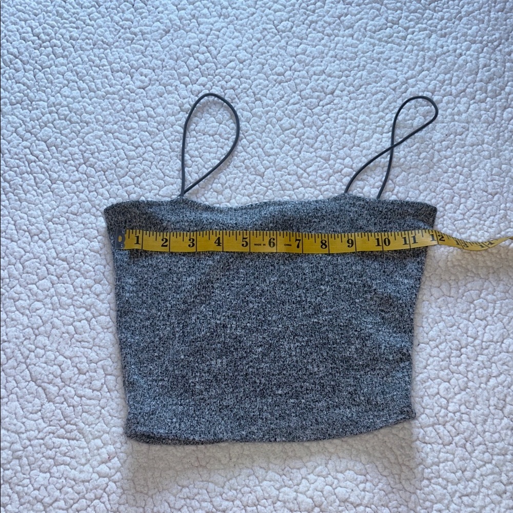 Bundle 7 pieces SHEIN Pink & Gray Mixed Styles Crop Top Set - Picture 14 of 15